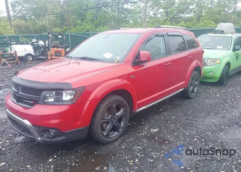 2018 Dodge Journey Crossroad Awd из США, поврежденный, VIN 3C4PDDGG3JT449478
